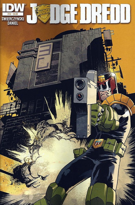 Cover of Judge Dredd (IDW) (Vol 1) #10. One of 250,000 Vintage American Comics on sale from Krypton!