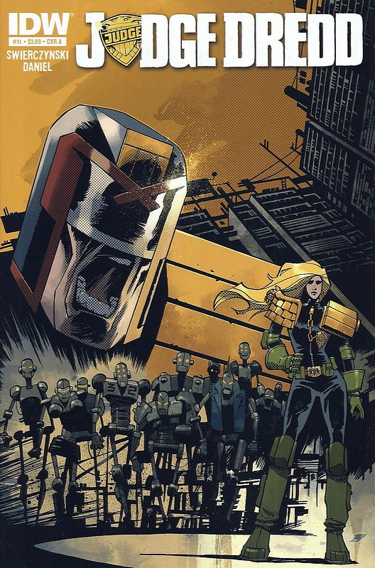 Cover of Judge Dredd (IDW) (Vol 1) #11. One of 250,000 Vintage American Comics on sale from Krypton!