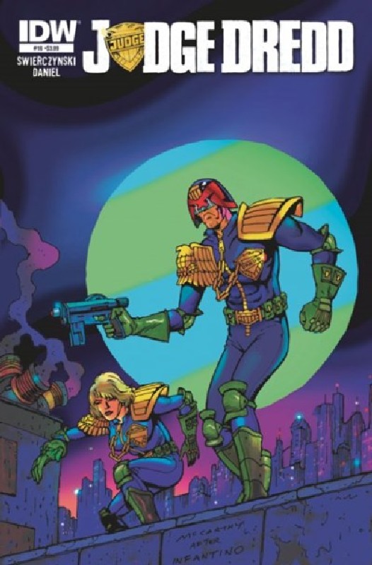 Cover of Judge Dredd (IDW) (Vol 1) #16. One of 250,000 Vintage American Comics on sale from Krypton!