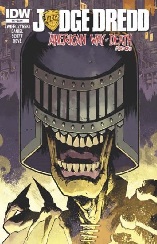 Cover of Judge Dredd (IDW) (Vol 1) #17. One of 250,000 Vintage American Comics on sale from Krypton!