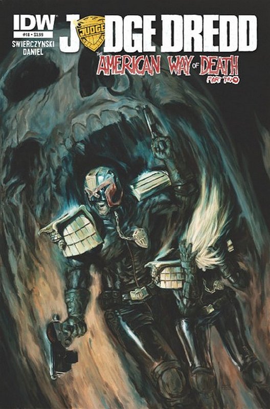 Cover of Judge Dredd (IDW) (Vol 1) #18. One of 250,000 Vintage American Comics on sale from Krypton!