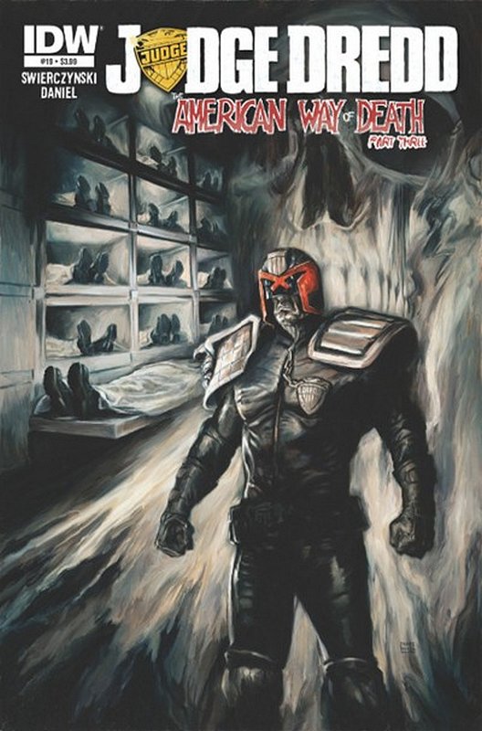 Cover of Judge Dredd (IDW) (Vol 1) #19. One of 250,000 Vintage American Comics on sale from Krypton!