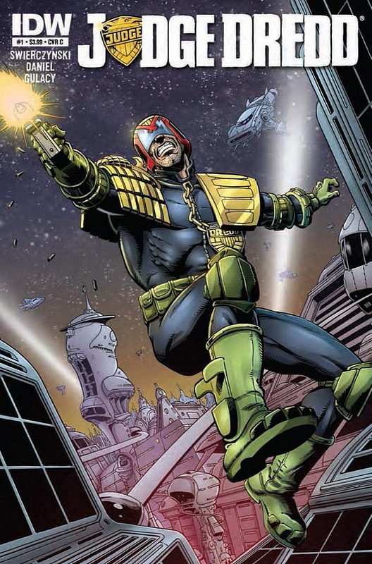 Cover of Judge Dredd (IDW) (Vol 1) #1. One of 250,000 Vintage American Comics on sale from Krypton!