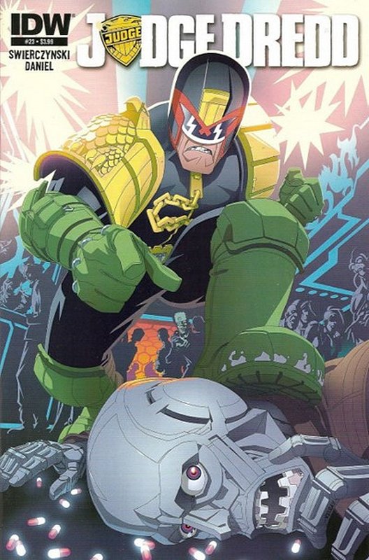 Cover of Judge Dredd (IDW) (Vol 1) #23. One of 250,000 Vintage American Comics on sale from Krypton!