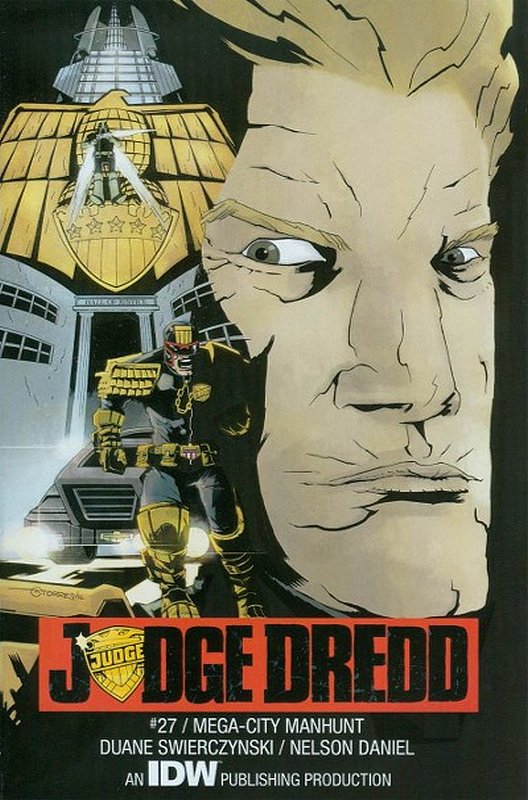 Cover of Judge Dredd (IDW) (Vol 1) #27. One of 250,000 Vintage American Comics on sale from Krypton!