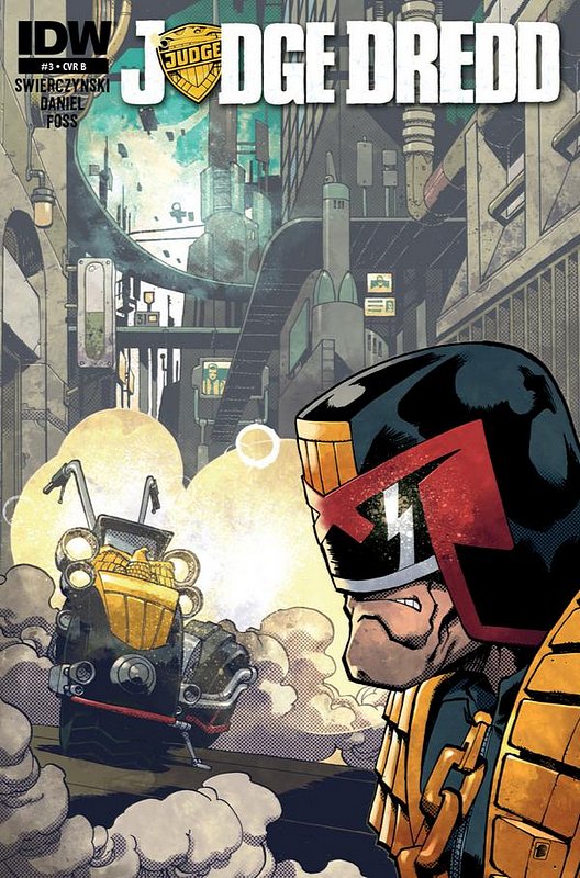 Cover of Judge Dredd (IDW) (Vol 1) #3. One of 250,000 Vintage American Comics on sale from Krypton!