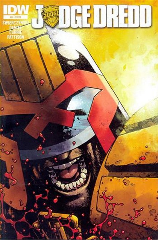 Cover of Judge Dredd (IDW) (Vol 1) #6. One of 250,000 Vintage American Comics on sale from Krypton!