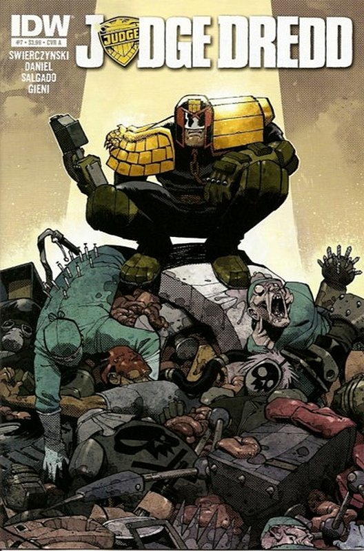 Cover of Judge Dredd (IDW) (Vol 1) #7. One of 250,000 Vintage American Comics on sale from Krypton!
