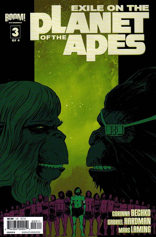 Cover of Exile on the Planet of the Apes (2012 Ltd) #3. One of 250,000 Vintage American Comics on sale from Krypton!