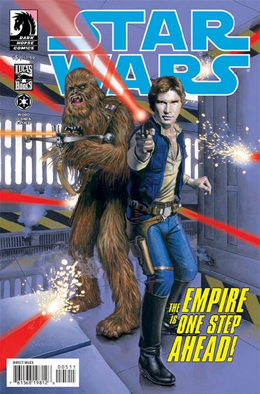 Cover of Star Wars (Vol 2) (Dark Horse) #5. One of 250,000 Vintage American Comics on sale from Krypton!