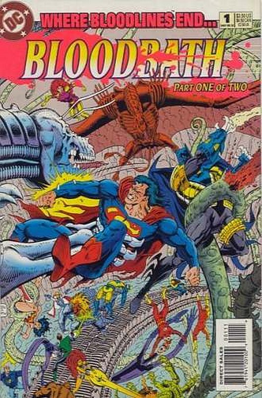 Cover of Bloodbath (1993 Ltd) #1. One of 250,000 Vintage American Comics on sale from Krypton!