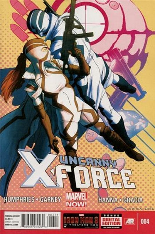 Cover of Uncanny X-Force (Vol 2) #4. One of 250,000 Vintage American Comics on sale from Krypton!