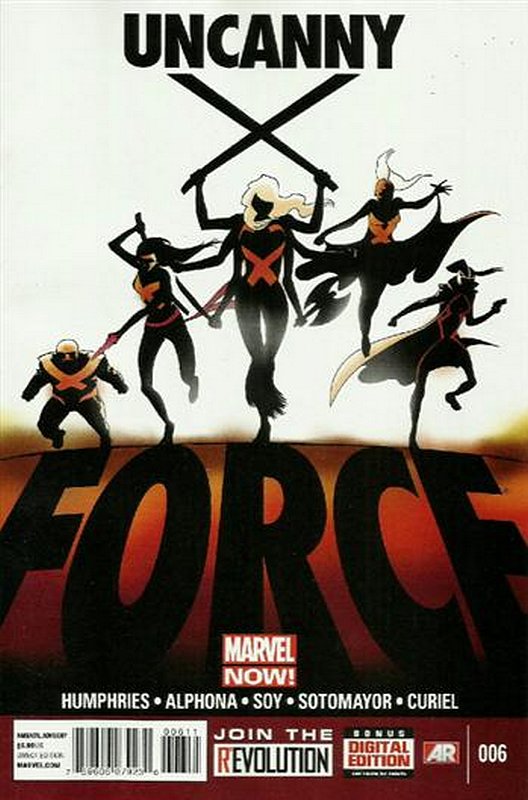 Cover of Uncanny X-Force (Vol 2) #6. One of 250,000 Vintage American Comics on sale from Krypton!