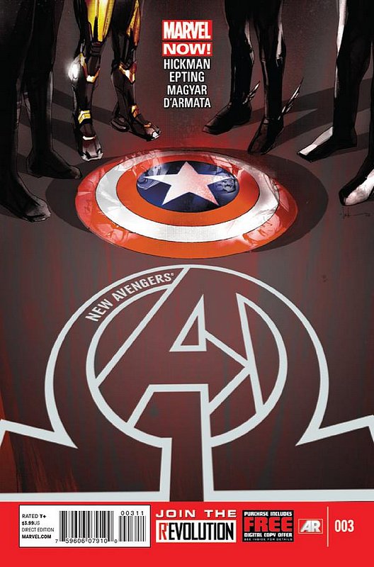 Cover of New Avengers (Vol 3) #3. One of 250,000 Vintage American Comics on sale from Krypton!