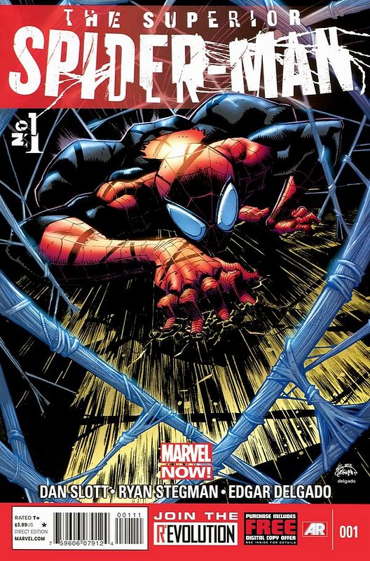 Cover of Superior Spider-Man (Vol 1) #1. One of 250,000 Vintage American Comics on sale from Krypton!