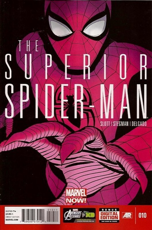 Cover of Superior Spider-Man (Vol 1) #10. One of 250,000 Vintage American Comics on sale from Krypton!
