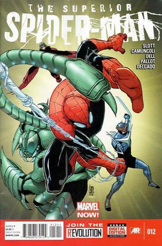 Cover of Superior Spider-Man (Vol 1) #12. One of 250,000 Vintage American Comics on sale from Krypton!