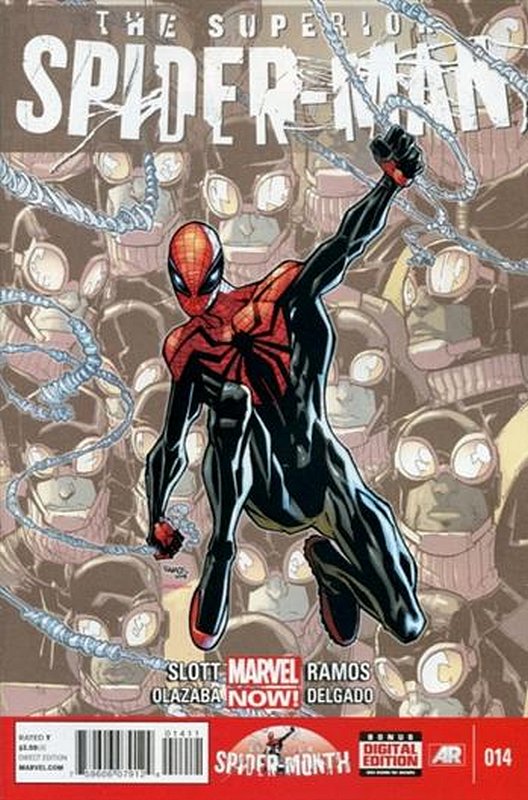 Cover of Superior Spider-Man (Vol 1) #14. One of 250,000 Vintage American Comics on sale from Krypton!