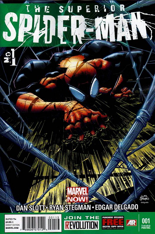Cover of Superior Spider-Man (Vol 1) #1. One of 250,000 Vintage American Comics on sale from Krypton!