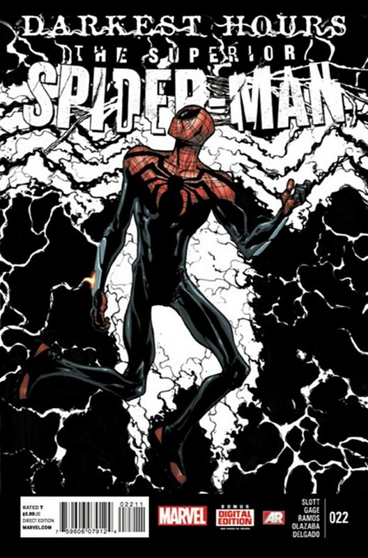 Cover of Superior Spider-Man (Vol 1) #22. One of 250,000 Vintage American Comics on sale from Krypton!