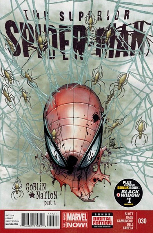 Cover of Superior Spider-Man (Vol 1) #30. One of 250,000 Vintage American Comics on sale from Krypton!