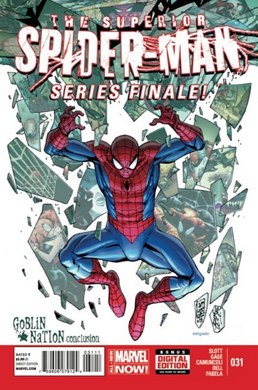Cover of Superior Spider-Man (Vol 1) #31. One of 250,000 Vintage American Comics on sale from Krypton!