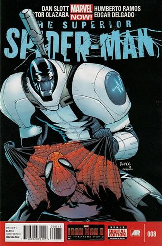 Cover of Superior Spider-Man (Vol 1) #8. One of 250,000 Vintage American Comics on sale from Krypton!