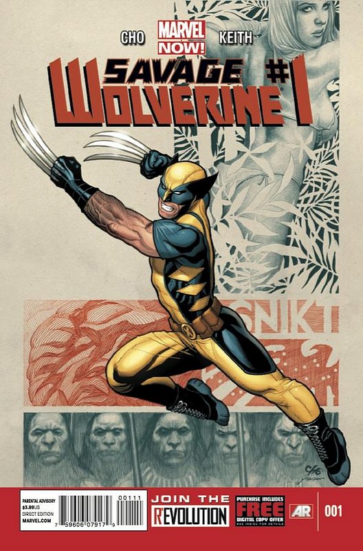 Cover of Savage Wolverine (Vol 1) #1. One of 250,000 Vintage American Comics on sale from Krypton!