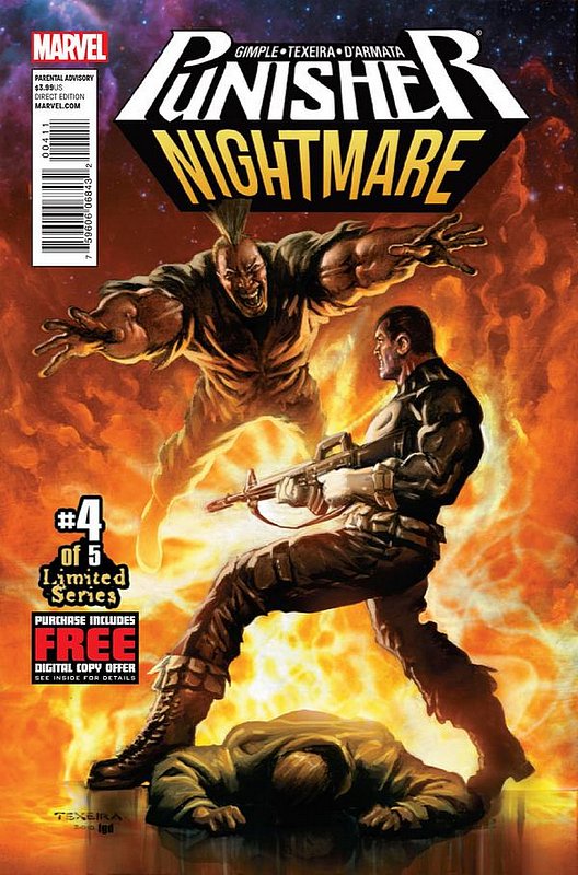Cover of Punisher: Nightmare (2013 Ltd) #4. One of 250,000 Vintage American Comics on sale from Krypton!