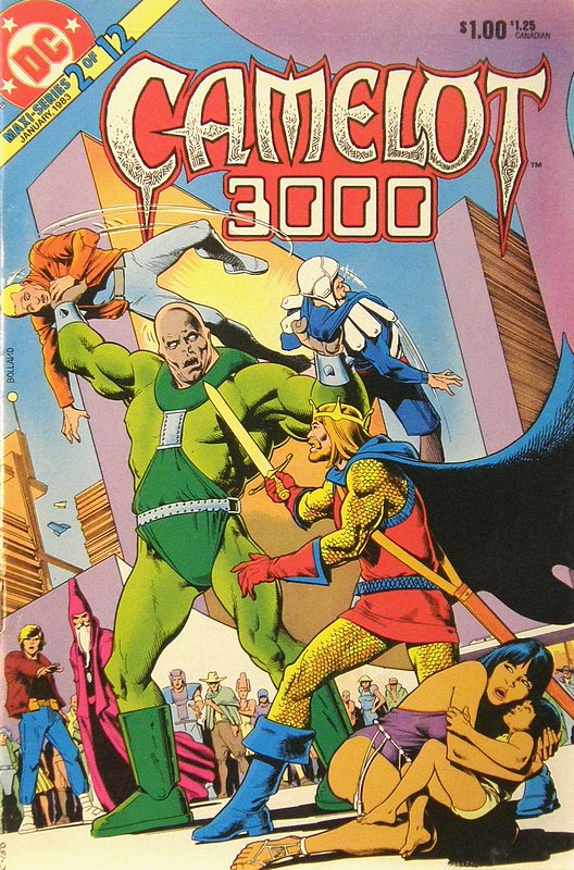 Cover of Camelot 3000 (1982 Ltd) #2. One of 250,000 Vintage American Comics on sale from Krypton!