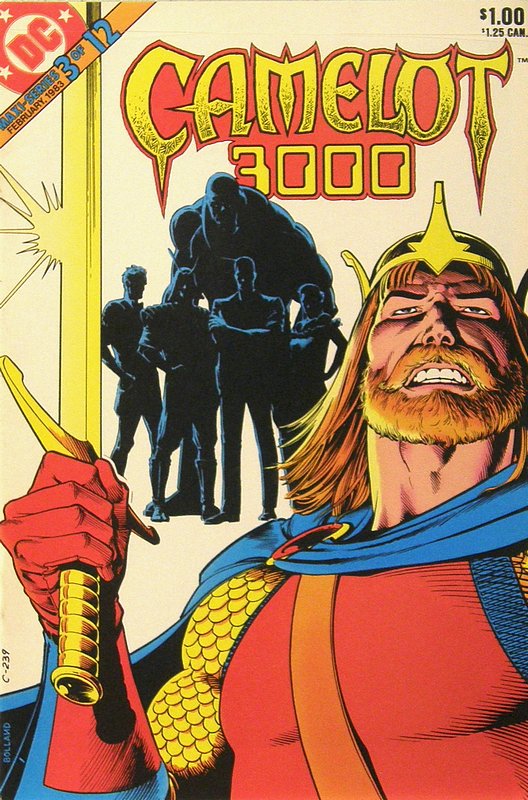 Cover of Camelot 3000 (1982 Ltd) #3. One of 250,000 Vintage American Comics on sale from Krypton!