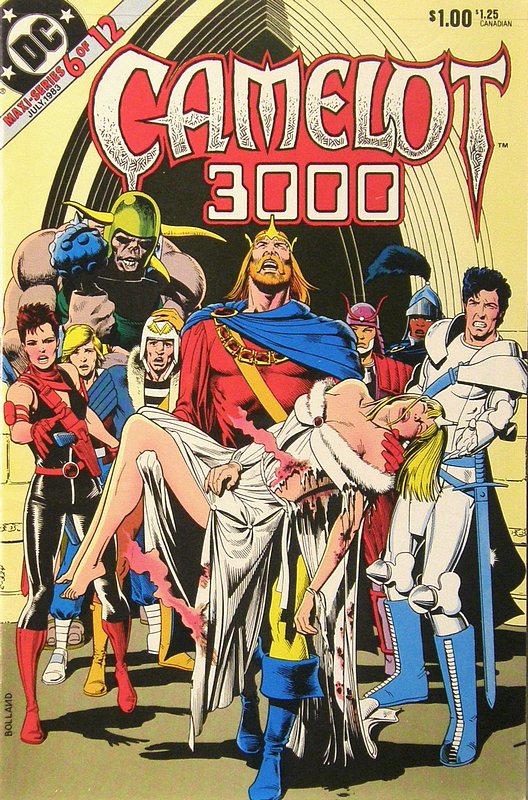 Cover of Camelot 3000 (1982 Ltd) #6. One of 250,000 Vintage American Comics on sale from Krypton!