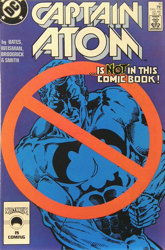 Cover of Captain Atom (DC) (Vol 1) #10. One of 250,000 Vintage American Comics on sale from Krypton!