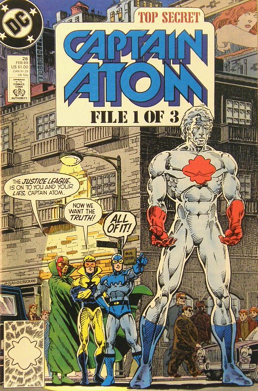 Cover of Captain Atom (DC) (Vol 1) #26. One of 250,000 Vintage American Comics on sale from Krypton!