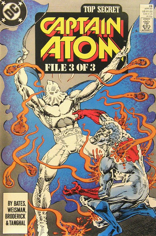 Cover of Captain Atom (DC) (Vol 1) #28. One of 250,000 Vintage American Comics on sale from Krypton!