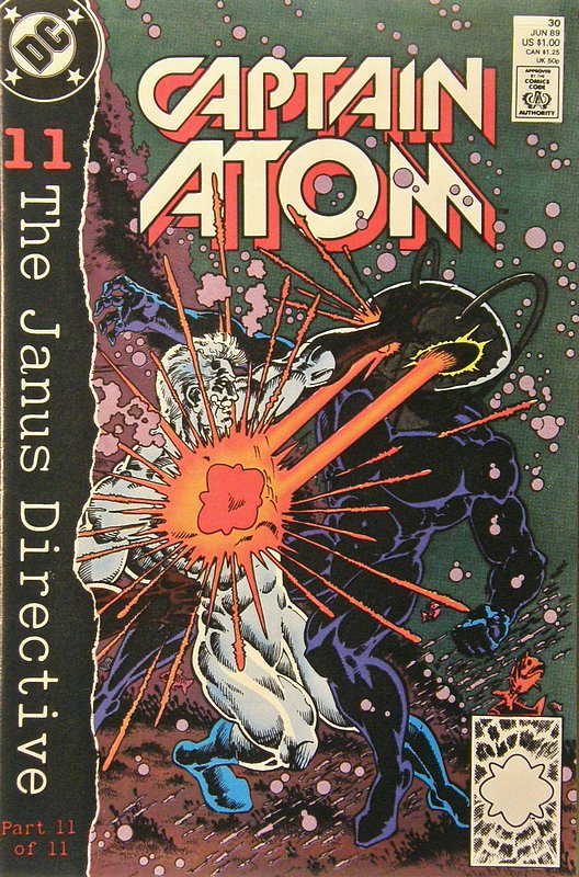 Cover of Captain Atom (DC) (Vol 1) #30. One of 250,000 Vintage American Comics on sale from Krypton!