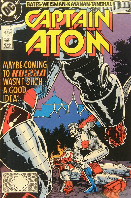 Cover of Captain Atom (DC) (Vol 1) #31. One of 250,000 Vintage American Comics on sale from Krypton!