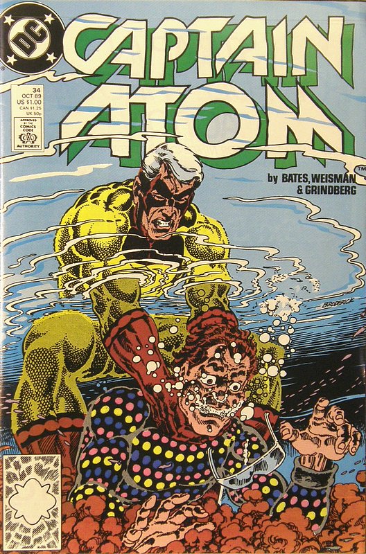 Cover of Captain Atom (DC) (Vol 1) #34. One of 250,000 Vintage American Comics on sale from Krypton!
