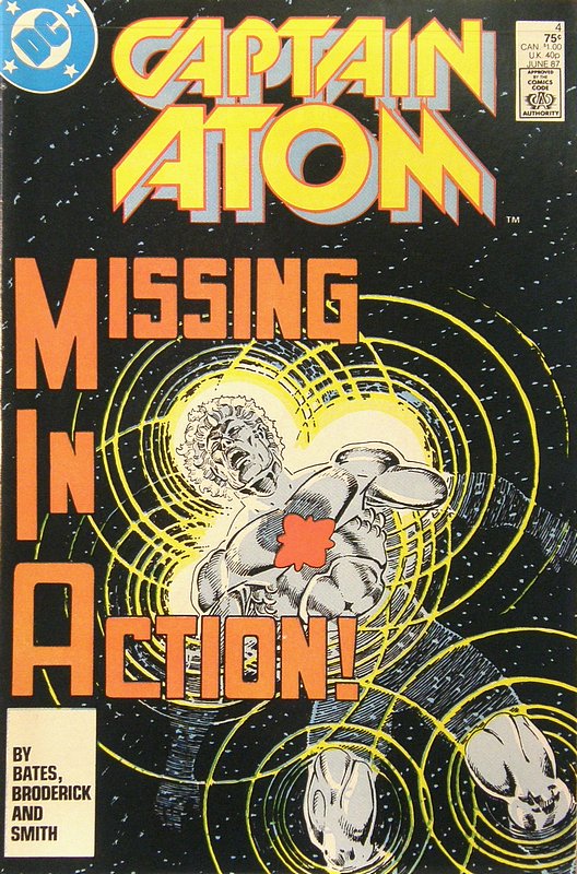 Cover of Captain Atom (DC) (Vol 1) #4. One of 250,000 Vintage American Comics on sale from Krypton!