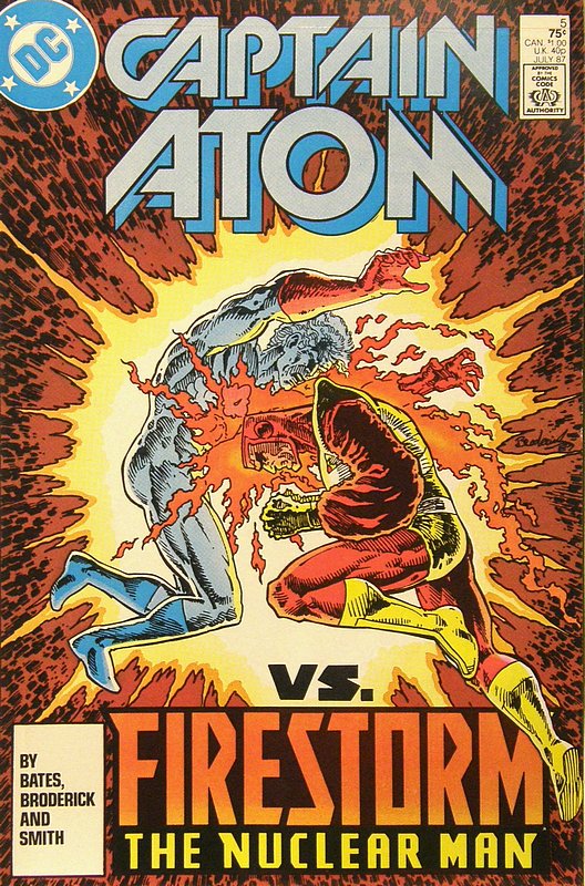 Cover of Captain Atom (DC) (Vol 1) #5. One of 250,000 Vintage American Comics on sale from Krypton!