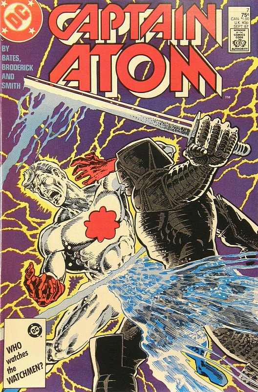 Cover of Captain Atom (DC) (Vol 1) #7. One of 250,000 Vintage American Comics on sale from Krypton!