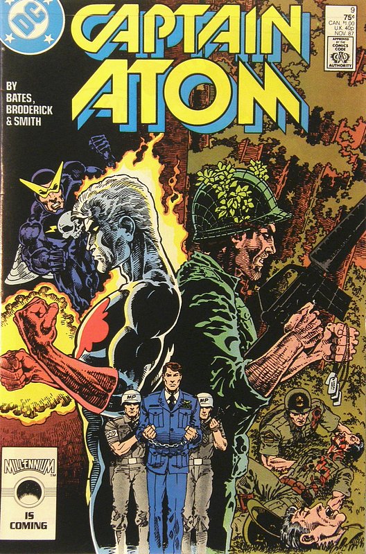 Cover of Captain Atom (DC) (Vol 1) #9. One of 250,000 Vintage American Comics on sale from Krypton!