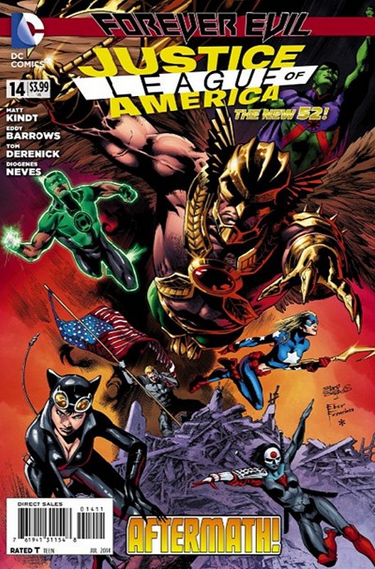 Cover of Justice League of America (Vol 3) #14. One of 250,000 Vintage American Comics on sale from Krypton!