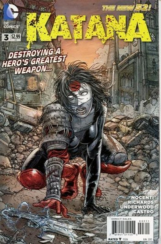 Cover of Katana (Vol 1) #3. One of 250,000 Vintage American Comics on sale from Krypton!