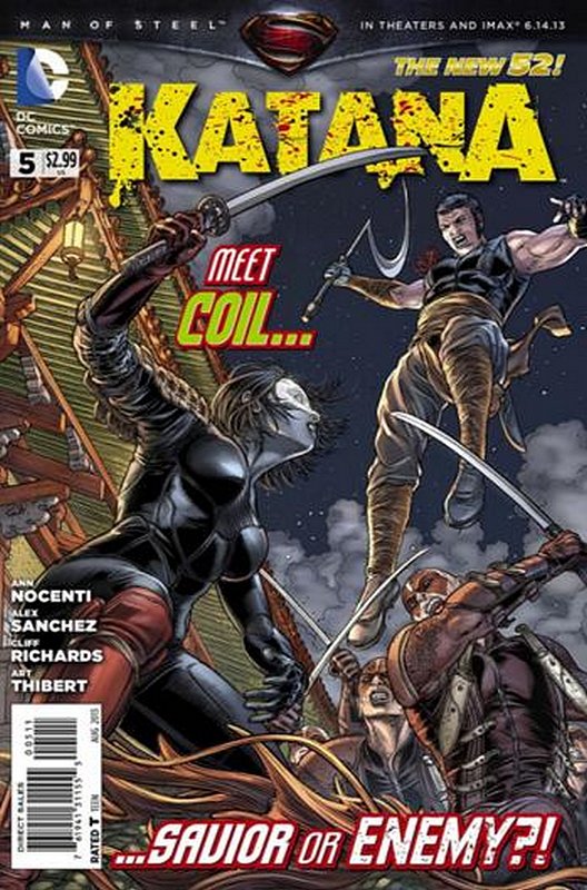 Cover of Katana (Vol 1) #5. One of 250,000 Vintage American Comics on sale from Krypton!