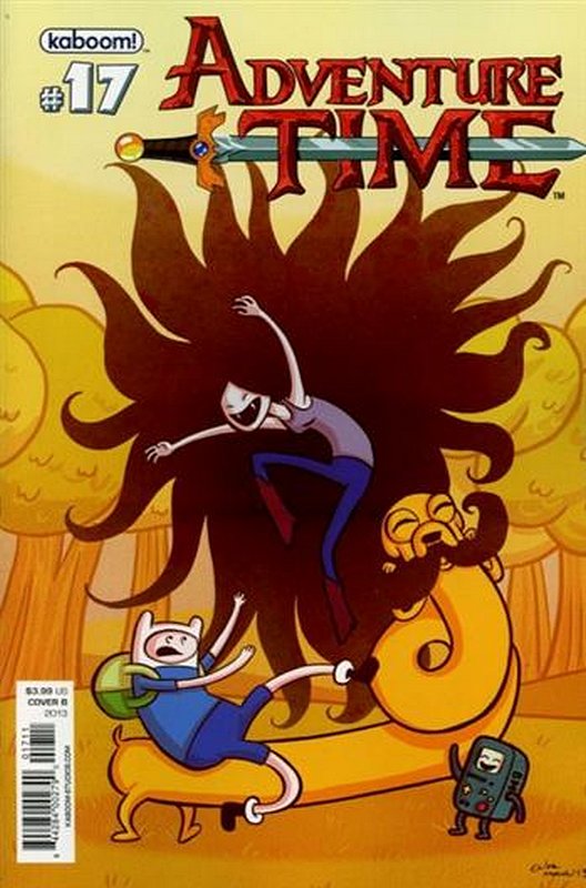 Cover of Adventure Time (Vol 1) #17. One of 250,000 Vintage American Comics on sale from Krypton!