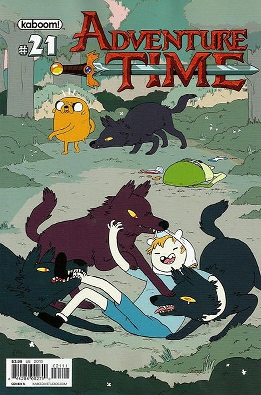 Cover of Adventure Time (Vol 1) #21. One of 250,000 Vintage American Comics on sale from Krypton!