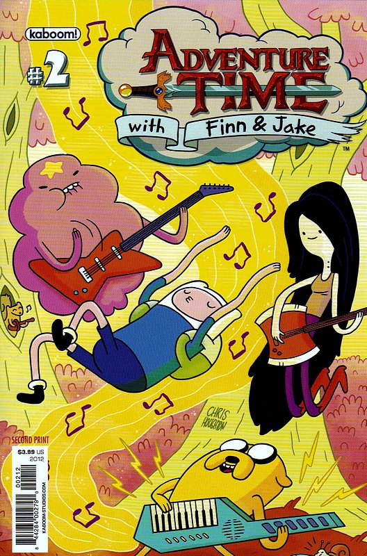 Cover of Adventure Time (Vol 1) #2. One of 250,000 Vintage American Comics on sale from Krypton!