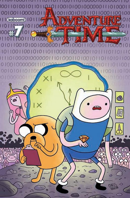Cover of Adventure Time (Vol 1) #7. One of 250,000 Vintage American Comics on sale from Krypton!