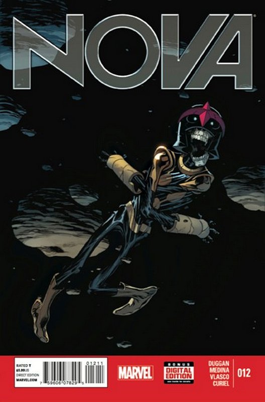 Cover of Nova (Vol 5) #12. One of 250,000 Vintage American Comics on sale from Krypton!